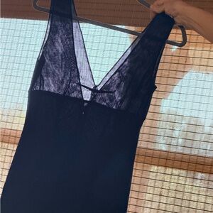 Dolce & Gabbana Sheer Black Chemise